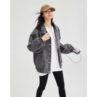 【格雷系风外套】防风保暖立领酷女孩廓形感个性显瘦宽松上衣外套