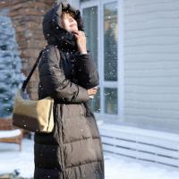 【暖冬小火炉】绒化冬季连帽高保暖90鸭绒遮肉好搭羽绒服女长款