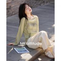 【日系街头风】秋轻薄透视感大片印花设计长...