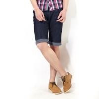 夏装 唐狮男韩版牛仔短裤 #112212...