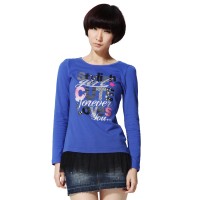 春装 唐狮女装圆领印花T恤 # 1113...