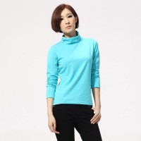 冬装 唐狮女装韩版打底衫 女士长袖高领T...