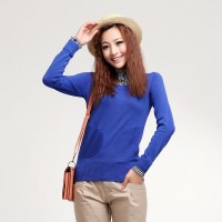 春装 唐狮女装甜美时尚拼接格纹衬衫领长袖...